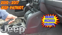 2010-2017 Jeep Patriot How To Remove The Center Console