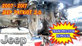 2007-2017 Jeep Patriot Transmission Removal Procedure