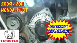 2009-2011 Honda Pilot Alternator Replacement