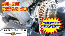 2011-2013 Chrysler 200 Alternator Replacement