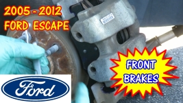 2005-2012 Ford Escape Front Brake Pads Replacement