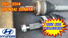 2011-2014 Hyundai Sonata Right Axle Replacement