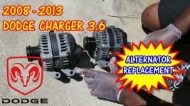 2008-2013 Dodge Charger Alternator Replacement