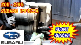 2011-2016 Subaru Impreza Front Brake Pads Replacement