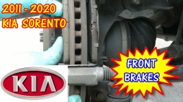 2011-2020 Kia Sorento Front Brake Pads Replacement