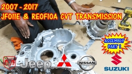 JF011E - RE0F10A CVT Transmission Rebuild Part 7 - CVT Assembly