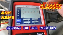 How To Test If A Fuel Injector Is Bad Or Good Using The Autel AL539 or AL539B