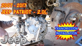 2007-2017 Jeep Patriot Transmission Install